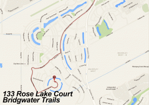 133 Rose Lake Court Map